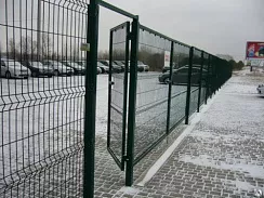 Калитки из сетки 3d DoorHan цвет зеленый ral 6009 900x2000 мм