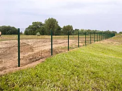 Забор DoorHan серия «Оптима Лайт» RAL 6005 2535x1530 мм