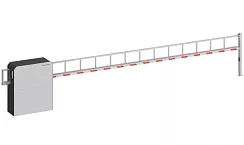 Антивандальный шлагбаум DoorHan серии barrier protector (защитный барьер) 5 м
