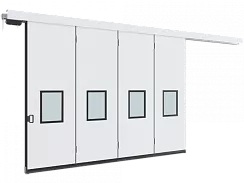 Автоматические откатные ворота doorhan isg-lg RAL 9003 белые 3000 х 2000 мм