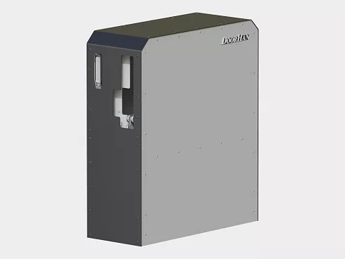 Стойка шлагбаума DoorHan barrier protector (защитный барьер) с встроенными светодиодными сигнальными лампами